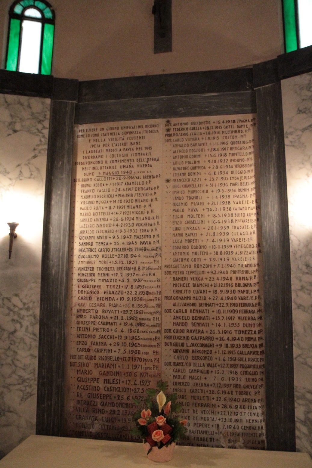 Tempio Votivo dei Medici d'Italia, Duno - 13.JPG